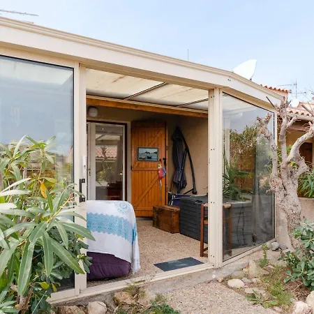 Pavillon Climatise, Renove, Piscine, Proche Plage, Parking Prive, Animaux Acceptes - - Fr-1-409-218 * Gruissan