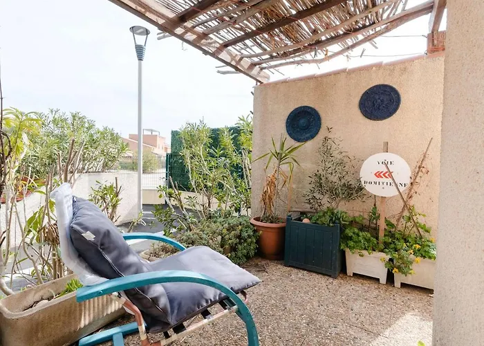 Villa Pavillon Climatise, Renove, Piscine, Proche Plage, Parking Prive, Animaux Acceptes - - Fr-1-409-218 Gruissan