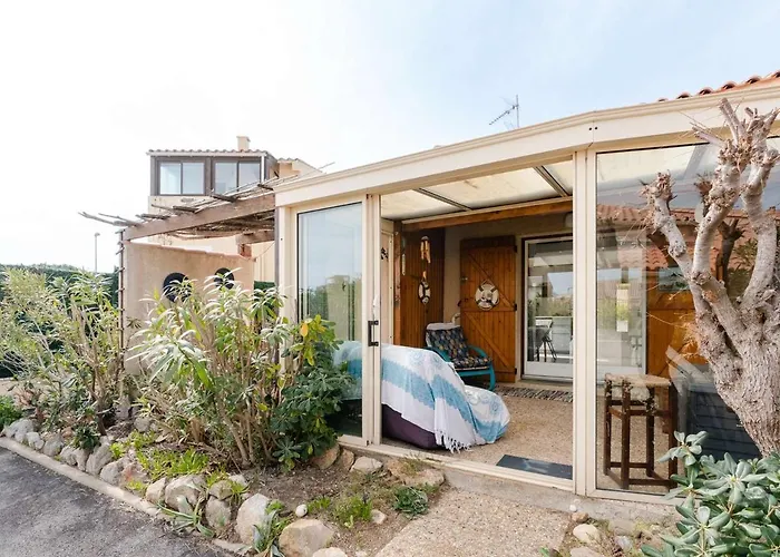 Villa Pavillon Climatise, Renove, Piscine, Proche Plage, Parking Prive, Animaux Acceptes - - Fr-1-409-218 Gruissan